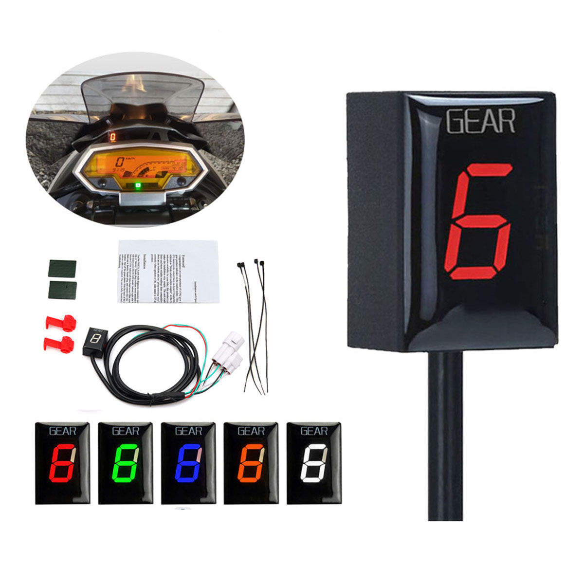 Voor Yamaha Bolt (zonder ABS)  - Gear Indicator Display recensie en prijs